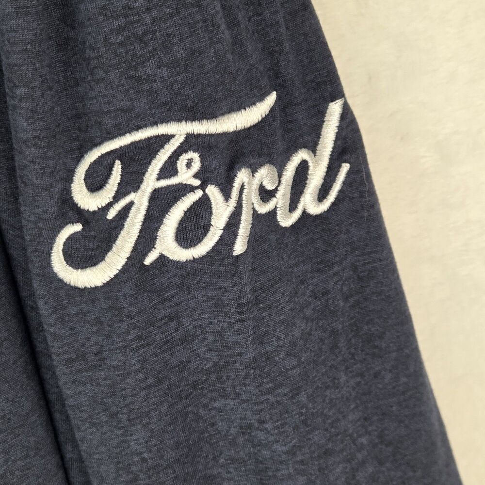 NY Yankees SGA XL Lightweight Hoodie Ford Sleeve Logo Pullover Blue - Picture 6 of 12